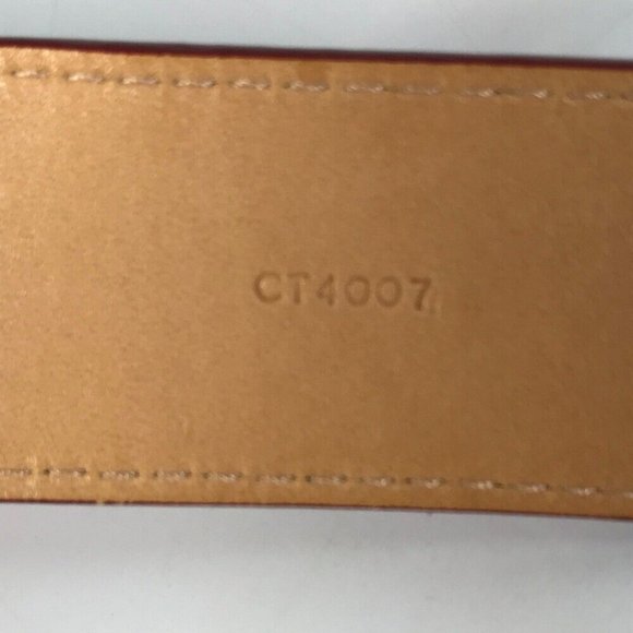 LOUIS VUITTON MonogramVernis Ceinture belt MonogramVernis Red - Picture 4 of 10